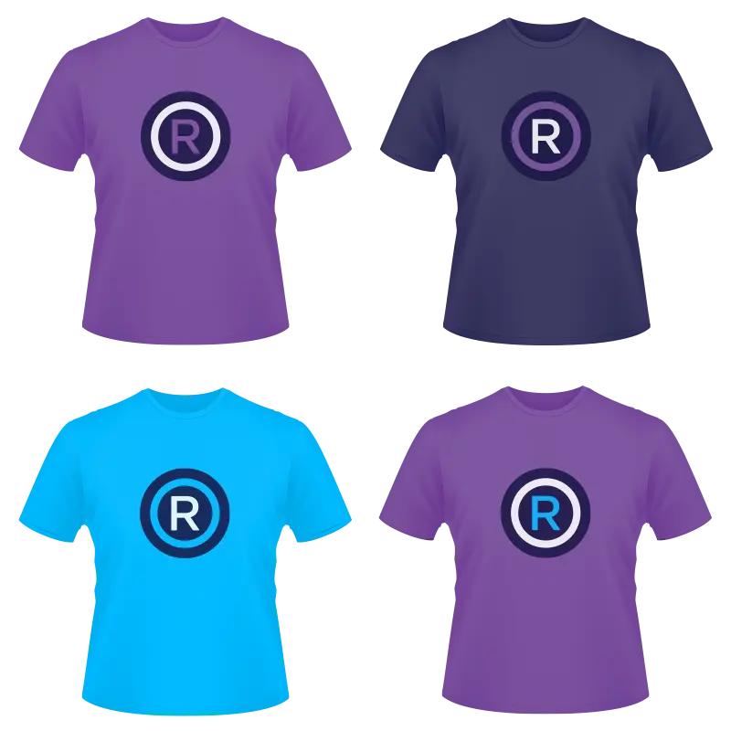 Custom printed T-shirts